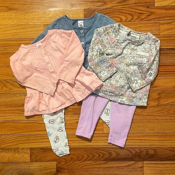 Girls 18 Months Cold Weather 5-Piece Lot - Picture 1 of 9